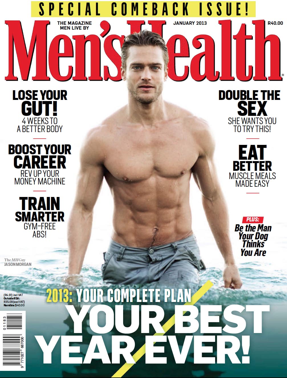 Men’s Health South Africa, January 2013 MediaSlut